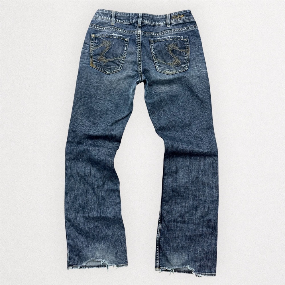 Y2K Silver Jeans Julia Bootcut Denim Jeans